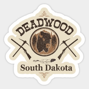 Deadwood South Dakota Sticker